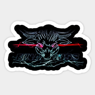 "Final Boss" Sticker